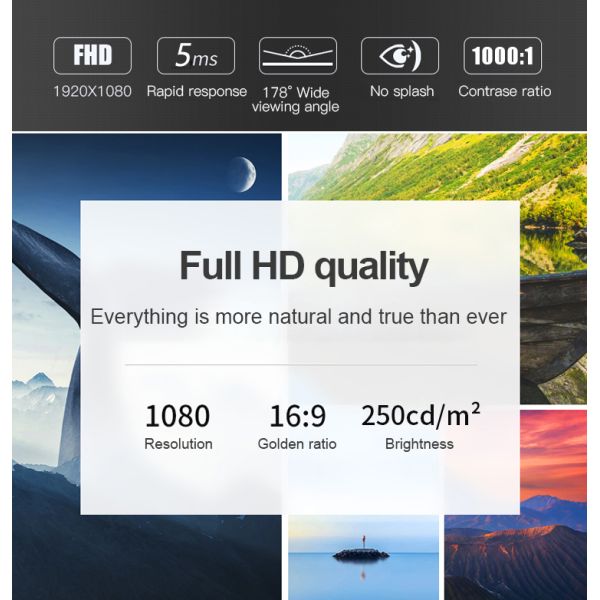 18.5 19 22 24 27 Inch LED Computer Monitors With HDMI Port 1080p
