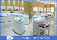 Diseño de mostrador de joyería / tienda de oro
