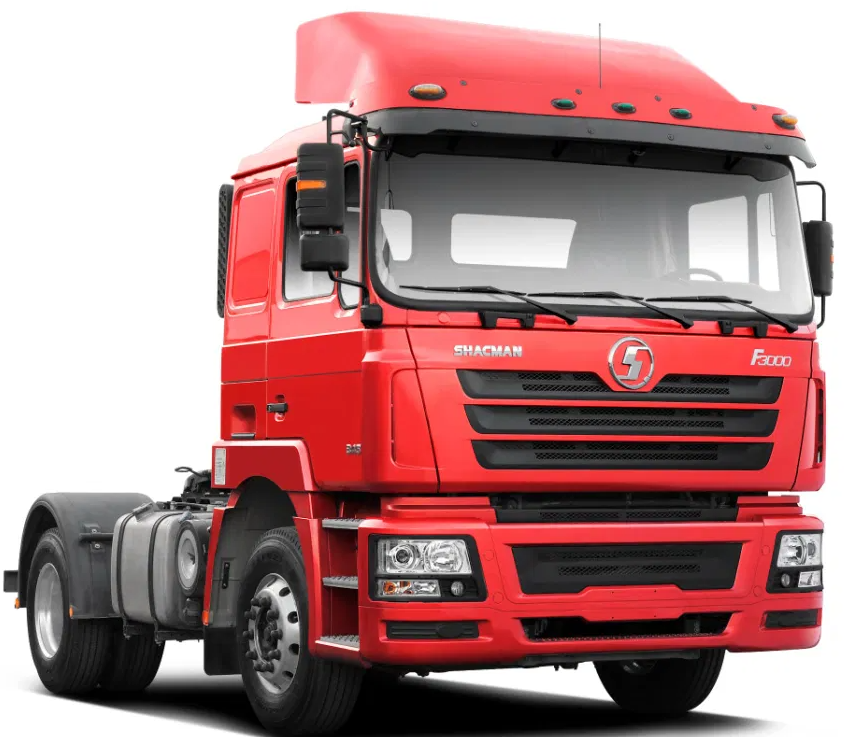 Белый тракторный грузовик SHACMAN F3000 4x2 430hp EuroII тяжелый грузовик