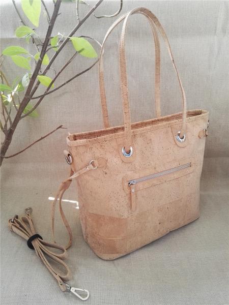 vegan cork handbag, ladybag, girl bag