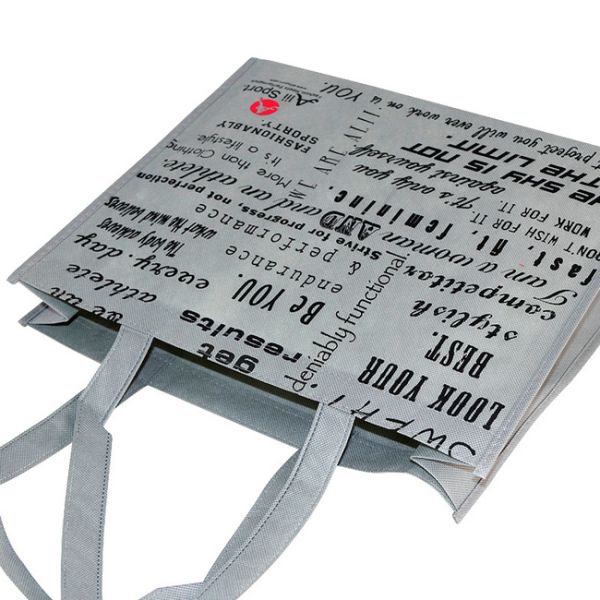 Bolsos de compras reutilizables de la extra grande, bolso no tejido laminado 35×40×10 cm