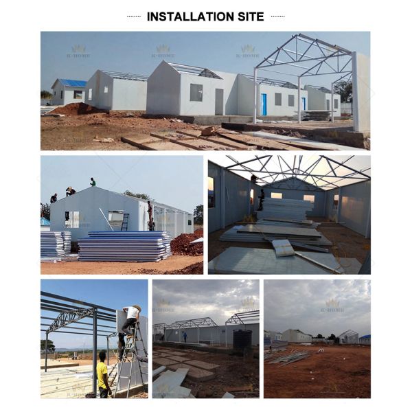Quick Assemble Prefab Steel Structure House For Family