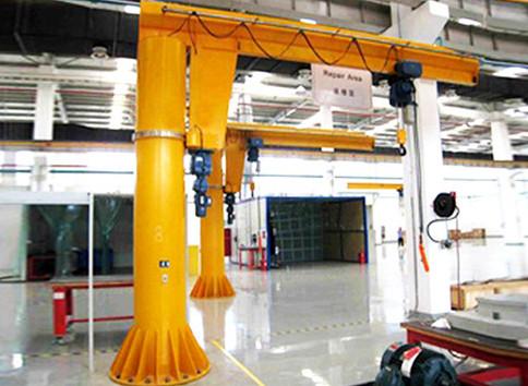 360 Slewing fixed column 0.5t -5t customized eady operated cantilever jib crane