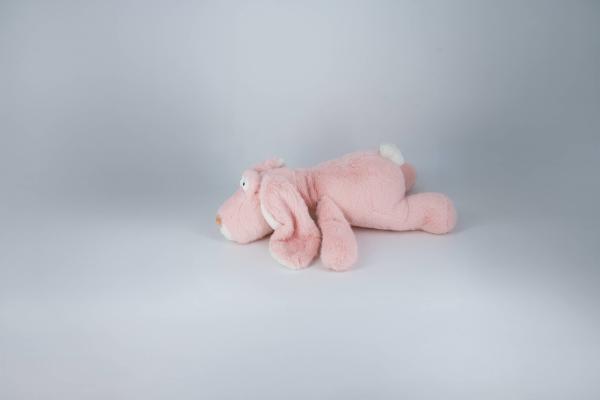 Juguetes suaves Conejo rosa, animales rellenos Simulación Diseño de animales lindos Juguetes de peluche