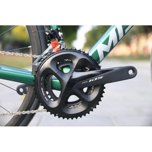 Углеродный роудбайк Легкий дисковый тормоз Велосипед 8,5 кг без педалей с углеродным каркасом