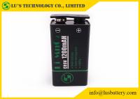 LiMnO2 bateria da bateria 1200mah 9V para detectores de fumo
