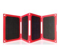 Panneau solaire portable IPX5 étanche à l'eau 28w Super Slim ETFE chargeur solaire USB