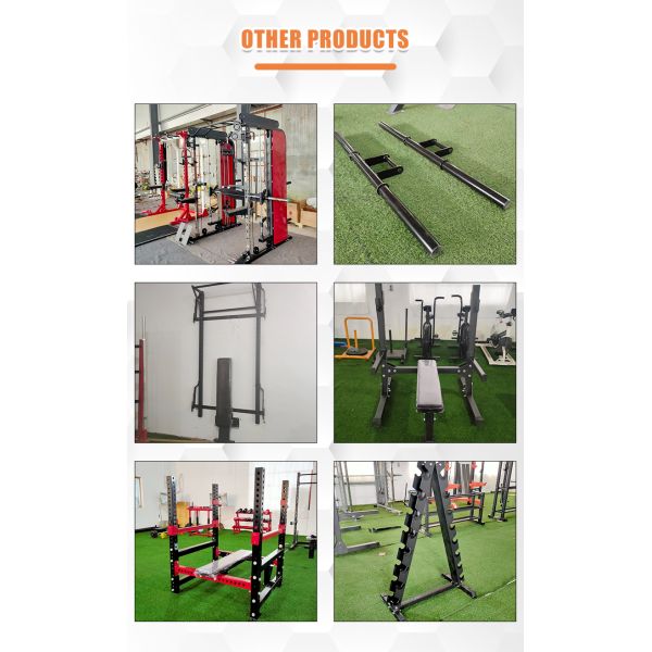 Rack Squat Bench Holder Power Rack Gym com certificação RoHS e 2 camadas de pintura