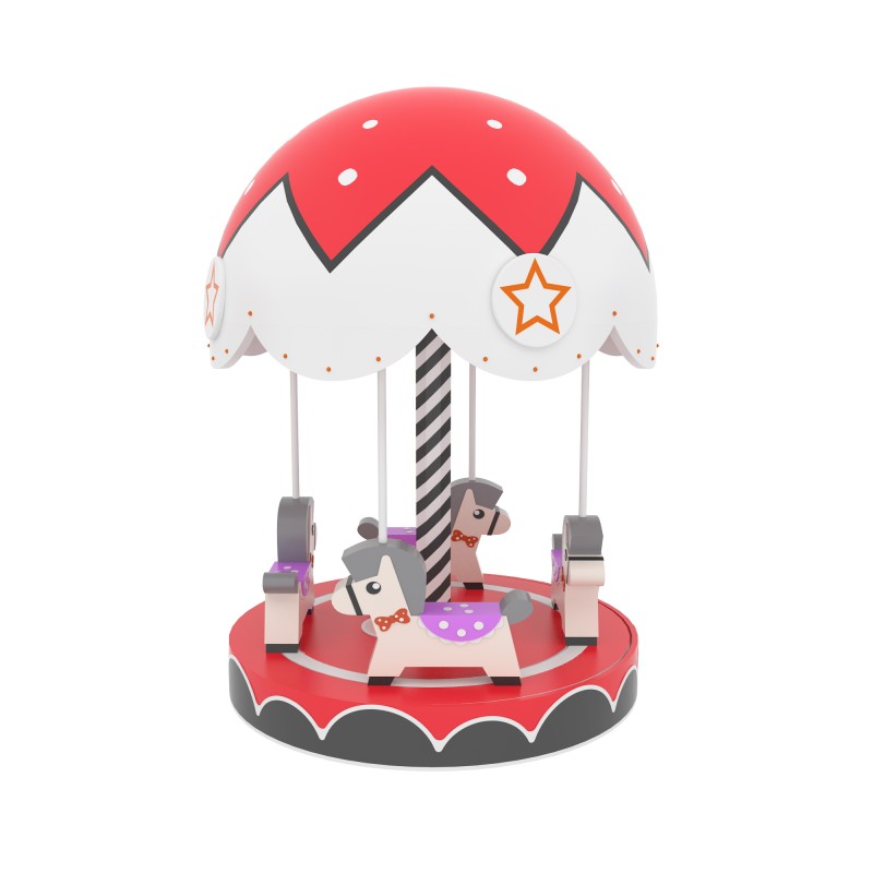Multi Style Electric Soft Play Carousel Commercial Indoor Naughty Castle Kids Ride