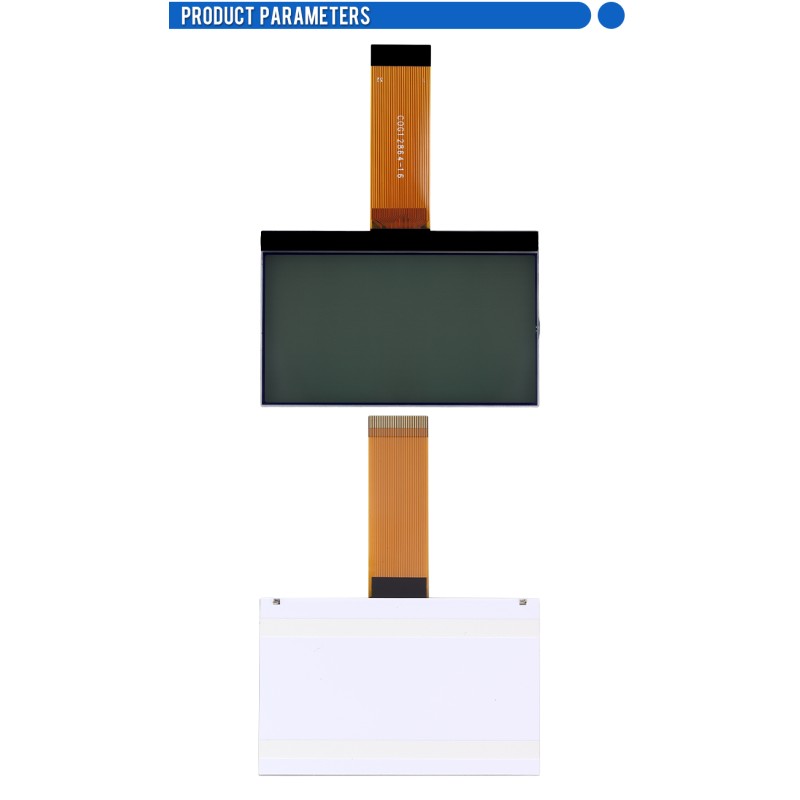 COG12864-16 Gray Film Fstn Material 32 PIN I2C \ SPI Module ST7565R Wide Temperature Full Viewing Angle