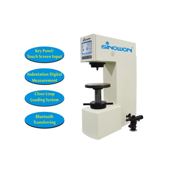 Brinell Digital Hardness Tester with Hardness Conversion 20X Measuring Microscope Touch Screen Bluetooth