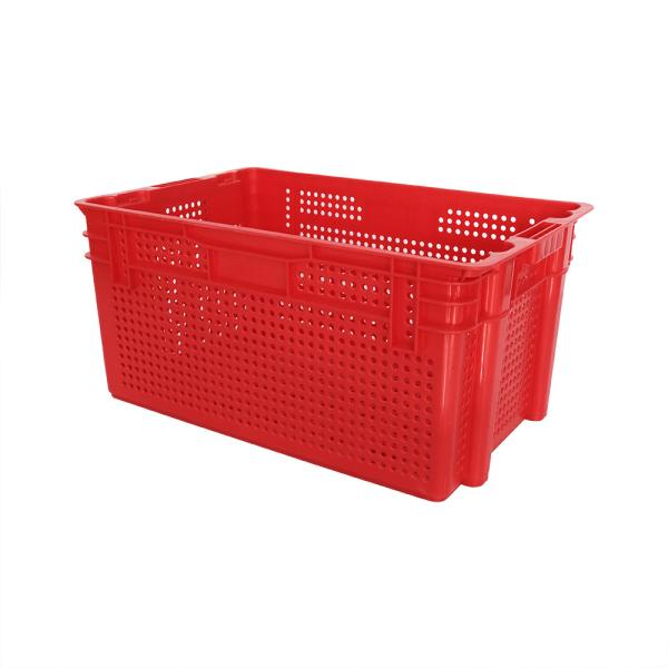 Chicken Turnover Box Poultry Plastic Transport Crate with ISO9001 Certification