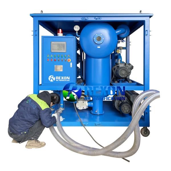 High Vacuum Transformer Oil Filtration Machine with Vacuum Pump and Booster 1000m³ph