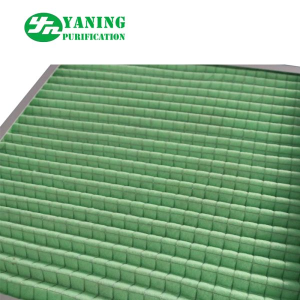 Eficiência do filtro de ar 70%-95% do bolso do Prefiltration com malha tomada partido dobro do metal