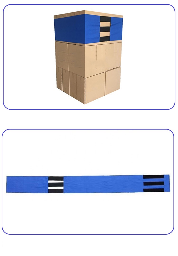 Reusable 50mm*5000mm Sew On Velcro Tie Down Straps Nylon Cargo Straps