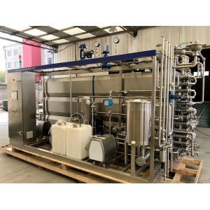 Machine à très haute température de pasteurisation UHT pour le fruit Juice Yogurt