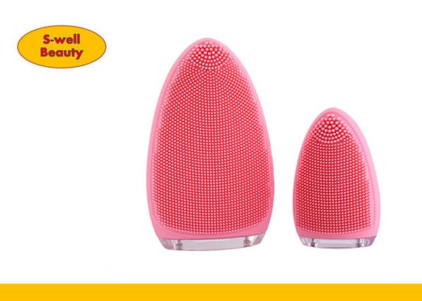 Portable waterproof mini USB face cleaner facial cleansing brush silicone