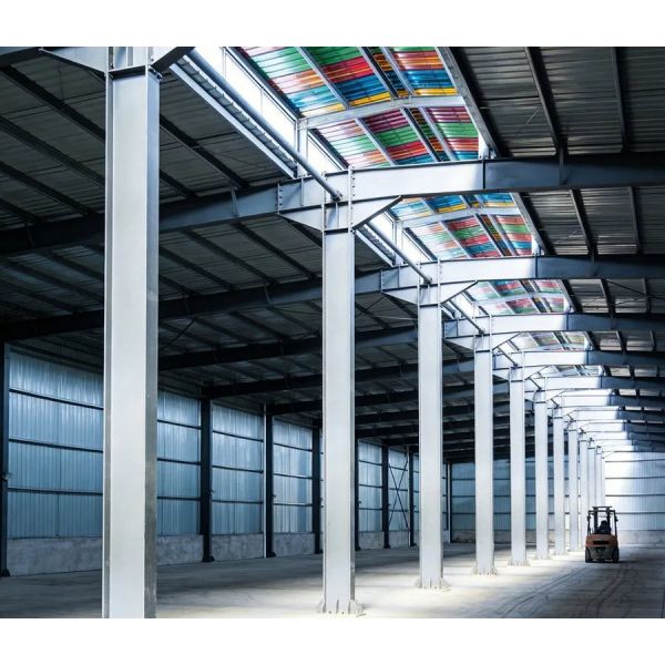 Q355B Steel Frame Prefabricated Steel Building with 50-Year Durability and Seismic Resistance