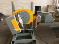 Posicionador de torneamento de soldagem em forma de L de 3 toneladas com caixa de controle manual