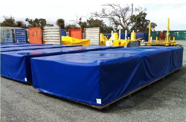 Customizado 750gm PVC Truck Cover, Waterproof Truck Cover 1000D X 1000D Coberturas de Equipamentos de Exterior