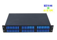 port du tableau de connexion des fibres du support 2U 48, Cabinet optique de panneau d'arrêt de fibre