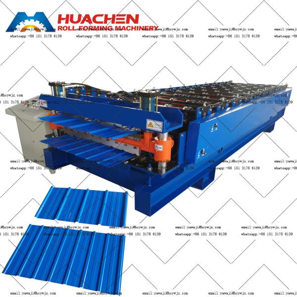 Roof Sheet Double Deck Roll Forming Machine China