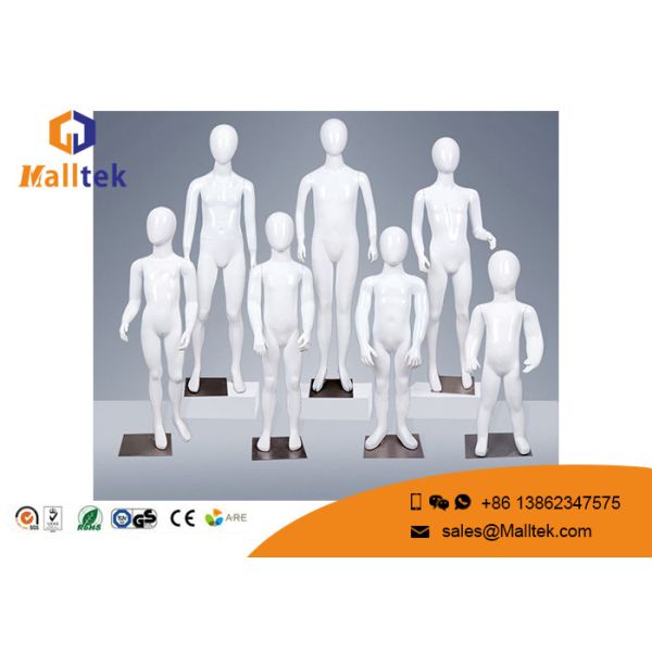 Fashionable Retail Shop Fittings Children Model Kids Ghost Mannequins