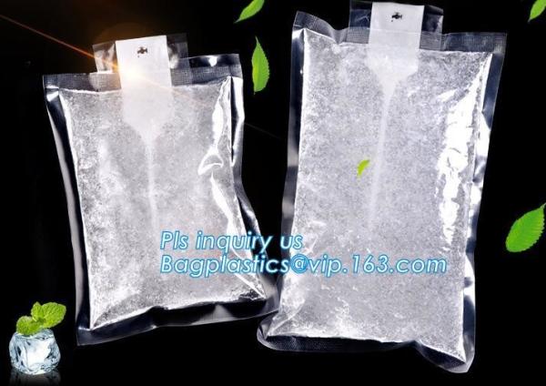 Sports Medicine Ice Bags, Flexible Ice Pack, Easy Seal Ice Cube Bags, Cool Bags & Ice Packs, First Aid Ice Pack, bagease