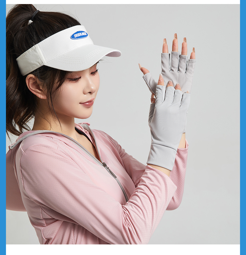 Sunproof задействуя маникюры пригвождает управлять СИД экрана предохранения от Sunblock перчаток анти- УЛЬТРАФИОЛЕТОВЫЙ