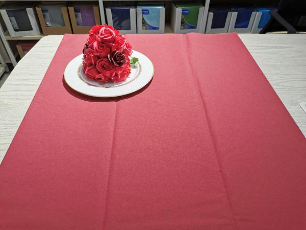 Retangular 180CM Disposable Soft Luxury Airlaid Tablecloth For Party Restaurant Hotel