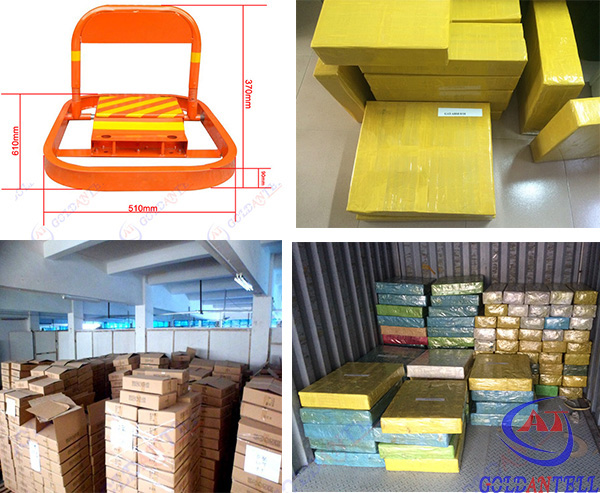 Fechamento de controle remoto impermeável da barreira do estacionamento do carro com aço A3 à garagem