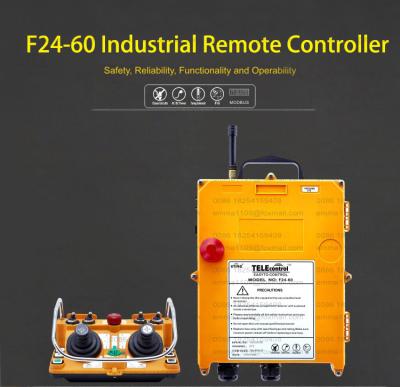 Telecrane F24-60 Joystick Industrial Controle remoto sem fio para guindaste