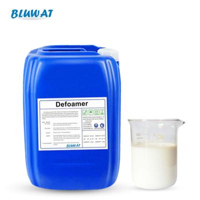 25 kg de tambour en plastique de qualité industrielle produits chimiques de lutte contre la mousse déshumidificateur de silicone agent antiforme pour la fabrication du papier adhésifs