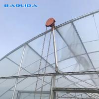 Clear 200 Micron PE Film Agricultural Greenhouse Multi Span Greenhouse