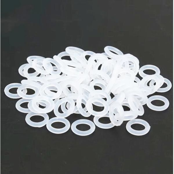 SGS High Transparency Silicone Rubber 600% Elongation Elastomer Rubber