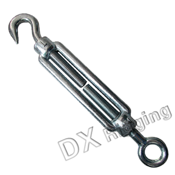 Drop Forged Galvanized Carbon DIN 1480 Closed Body Turnbuckle