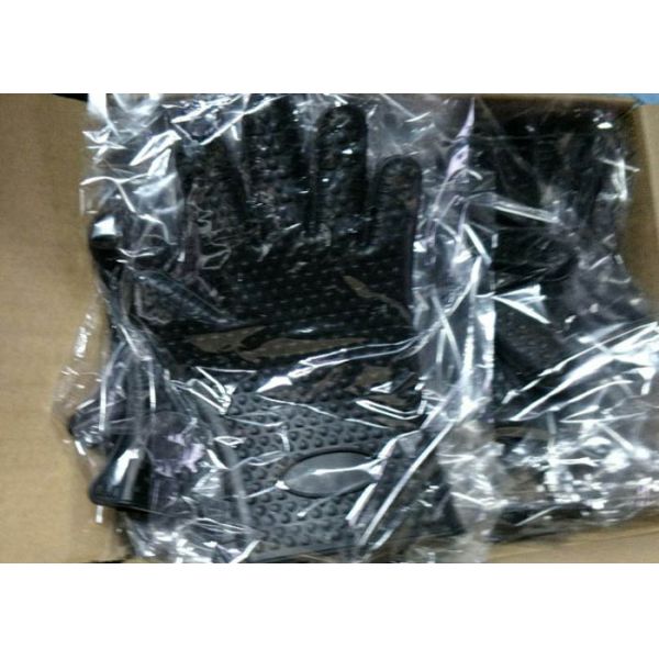 Перчаток работы силикона качества еды перчаток печи силикона черноты качества еды отжимать теплостойких горячий