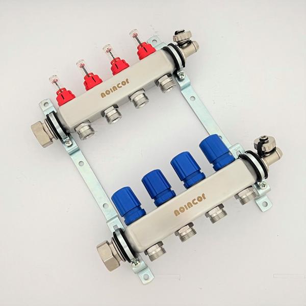 Radiant Floor Heating Stainless Steel Manifolds Systems , Stainless Steel UFH Manifold