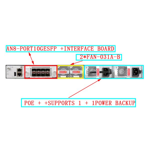 speed 24-port Ethernet switch S5732-H24UM2CC with 10G/1G/2.5G/5G/10G Base-T ports