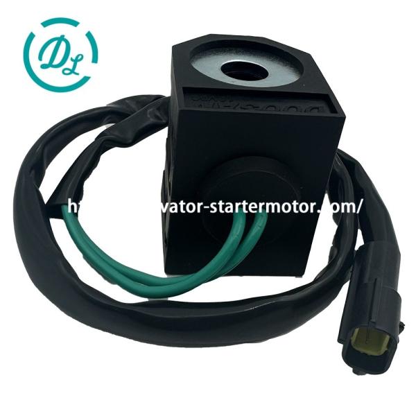 12V Solenoid Valve Coil DH60-7 for Excavator Spare Parts