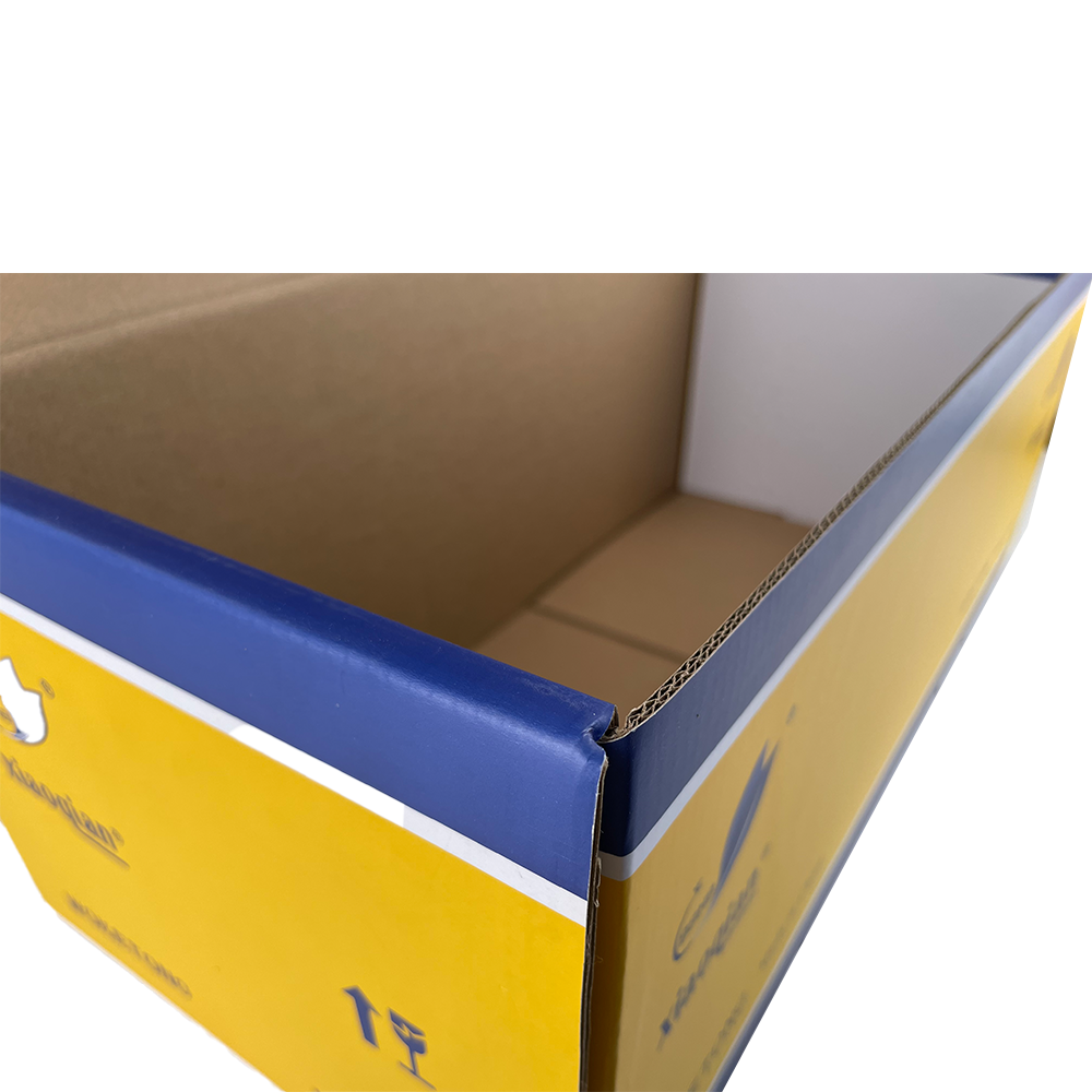 Factory Direct Custom Design Cardboard Box Packaging Corrugated Folder Folder with UV Coating Logo Flexography Paper Box
