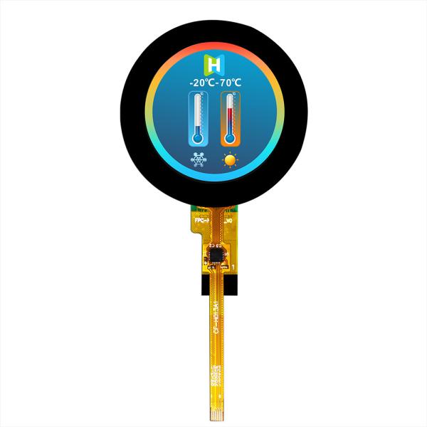 1.3 Inch Round IPS TFT LCD with Capacitive Touch | 320x320 Resolution | ST7796DW