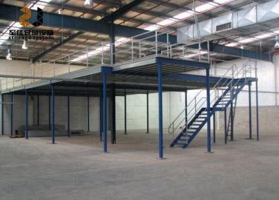 2 Layer Mezzanine Pallet Rack Storage Mezzanine Flooring Systems