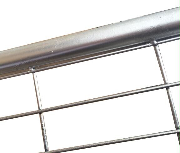 2100mm Height Temporary Steel Fencing Popular Security Flexible Mobile