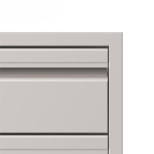 Stainless Bbq Drawer Organizer Outdoor Kitchen Equipment Triple Access TLSDOH101