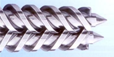 Nitriding Treatment Conical Twin Screw Barrel Double Hole Screw Cylinders