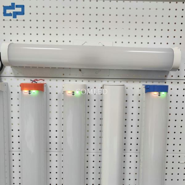 Milky White 4ft LED Shop Light AC 240v With Emergency Function