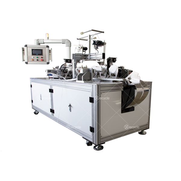 Semi-auto 4-6 Layers FFP2 Mask Production Line for Non-woven Fabrics KN95 Mask Machine