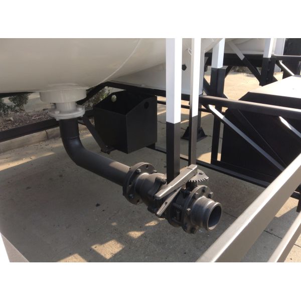 3 Axle V Shape Heavy Duty Semi Trailers  19M3 20M3 21M3 For Sulfuric Acid