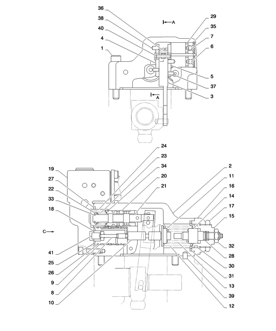Части экскаватора SK330-8 SK350-8 SK350-9 Kobelco нагнетают регулятор LC10V01005F1 LC10V01005F2